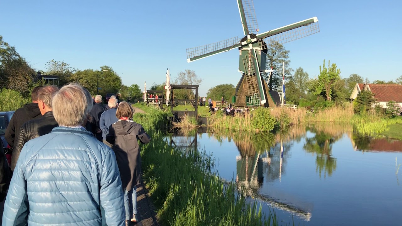 4 mei 2018  herdenking bij De Trouwe Wachter