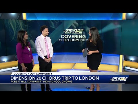 Forest Hill Community High School Chorus Invited to Perform in 2024 London Parade