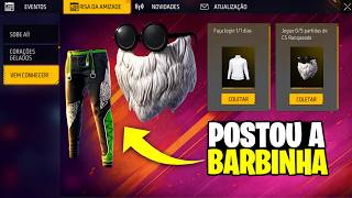 AÍ SIM! PEGUE A BARBINHA e SKIN GRÁTIS! GOLA ALTA BRANCA ...
