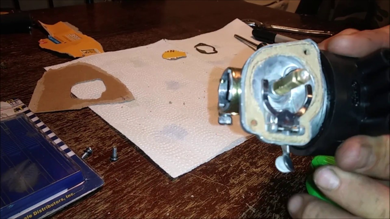 HOW TO MAKE FREE GASKETS FOR MOTORIZED BIKE CARBURETORS ! YouTube