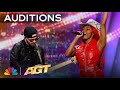 Country artist reyna roberts original raised right auditions agt 2024 judged by the truth hurts