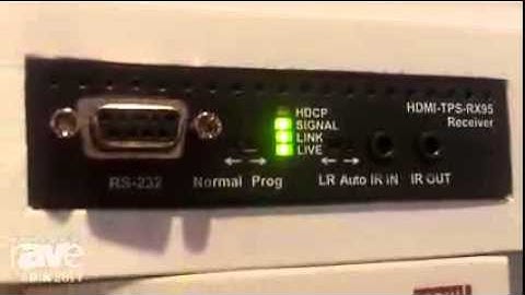 CEDIA 2014 Lightware Shows HDBaseT Extension and Switching Solutions With DisplayPort HDMI and DV