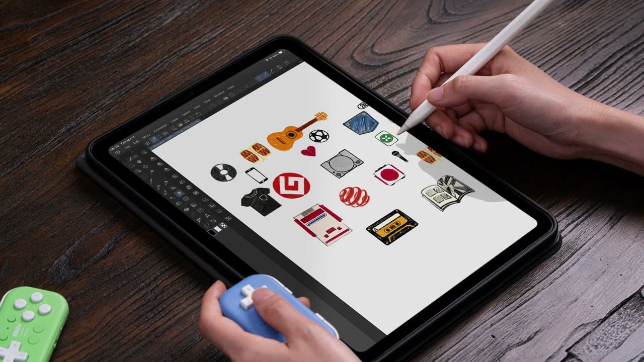 8BitDo New Arrival Micro Bluetooth Gamepad for Switch, Android, Raspberry Pi, Supports Keyboard