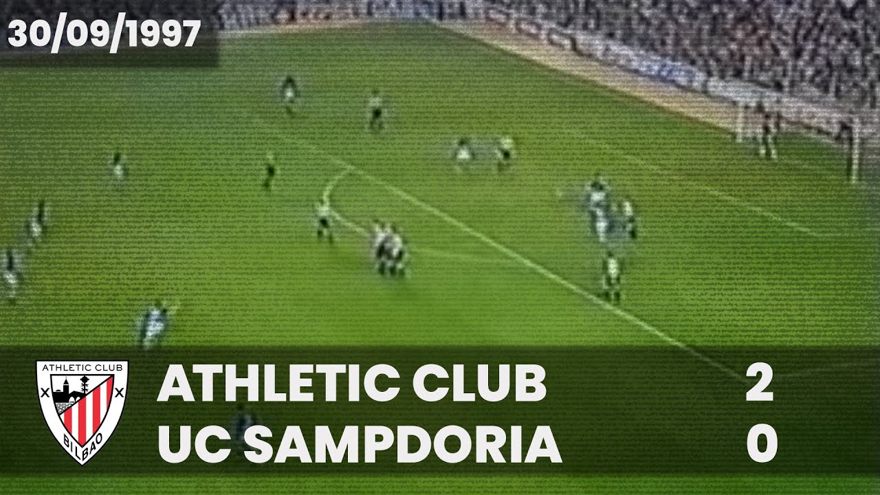 ⚽️ [Copa UEFA 97/98] 1/32 final (Vuelta) I Athletic Club 2 - Sampdoria 0 I LABURPENA