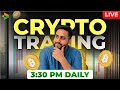 Live Bitcoin Trading (Elliot Wave)  | BTC, ETH &amp; Altcoins Action (7 JAN )-Delta exchange India