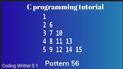 Normal pattern tutorial video in C pattern Programming ll 💯🧠#coding #short #youtubeshorts