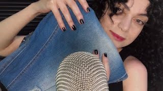 ASMR Scratching jeans