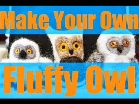 How to Make a Needle Felted Owl {Photo Tutorial} - Petals to Picots