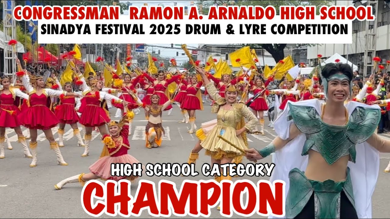 CHAMPION ‼️Congresman Ramon A. Arnaldo HS Sinadya Festival 2025 #sinadyafestival2025