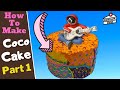 Coco disney cake part 1 day of the dead cake tutorial  cake decorating by caketastic cakes