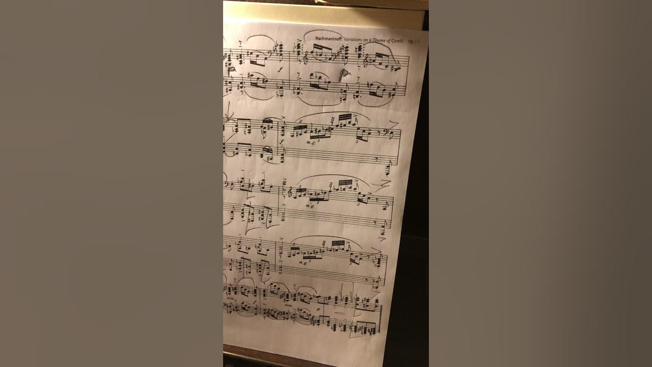 с. вариации на тему корелли. рахманинов вариации на тему. вариации ноты. рахманинов вариации на тему.