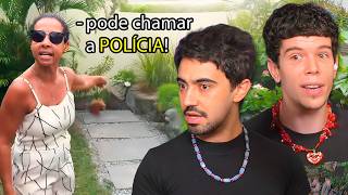 meu vizinho acha que manda na minha casa!