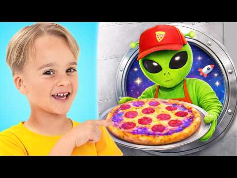 Дети заказывают еду за $1 доллар — Весёлая история для детей