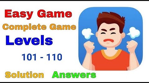 Easy Game | Brain Test level 101 to 110 sloved |