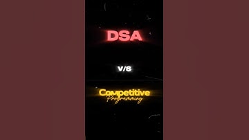 DSA V/S Competitive Programming #viral #viralvideo #viralshorts