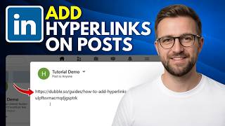 How to add hyperlinks on LinkedIn posts (Step By Step 2026)