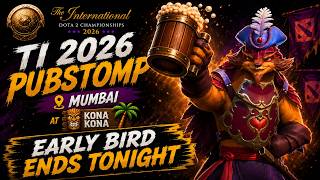 FINAL HOURS! Mumbai Pubstomp Early Bird Ends Tonight #TI2026 #MUMBAIPUBSTOMP screenshot 2