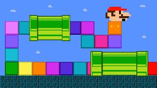 Мульт Mario Snake Calamity Maze Big trouble in Super Mario Bros Game Animation