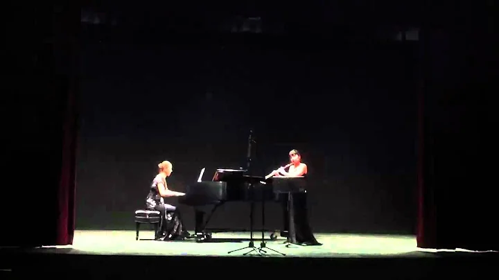 Julia Barnett (flute), Natasha Marin (piano). Arth...