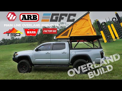 Tacoma Overland Build Walkaround | TRD Off-Road + Go Fast RTT Setup!