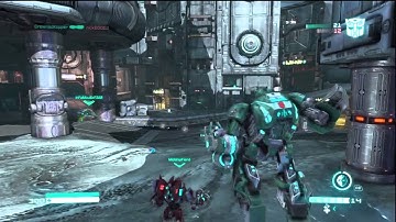 Transformers: Fall of Cybertron Multiplayer Demo (evilenger gameplay)