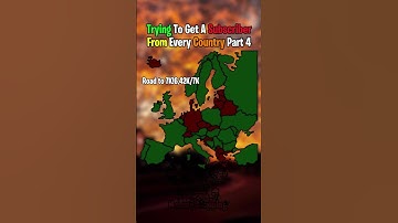 Trying to get a sub from every country part 4 #viralvideo #geography #europe #youtube #shorts #fyp