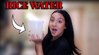 HOW TO MAKE RICE WATER FOR EXTREME HAIR GROWTH | How To Properly Use Rice Water Rinse