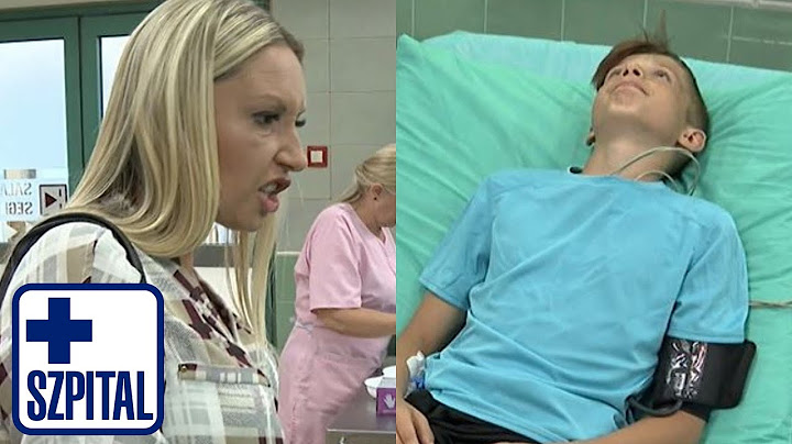 Chłopak nie wytrzymał ciężkich treningów i rygoru matki | Szpital