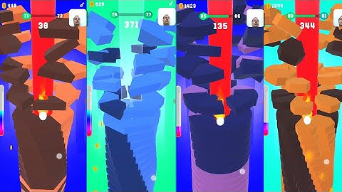 Stack Ball Game Level - 71, 72, 73..........100 @cuteanimal363