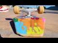 WORST BOARD AT NAPA VALLEY SKATEPARK