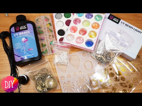 UV Resin Haul | New DIY Project!? 153 Pieces in One Set! XXL Unboxing