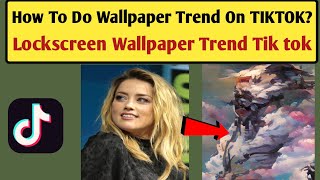 How to do wallpaper trend on tiktok | Dream by WOMBO trend tutorial | Wallpaper trend tiktok screenshot 1