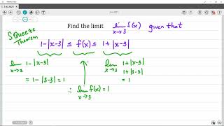 Calc I: Squeeze Theorem Example