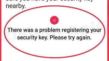 Facebook Fix There was a problem registering security key in Two Factor authentication Problem Solve
