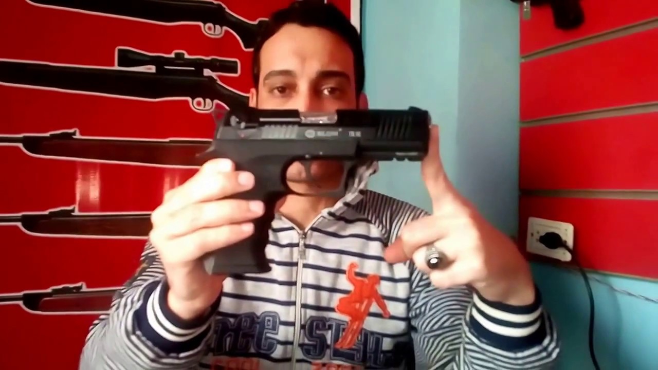 تجربة مسدس صوت بلو ( مسدس صوت مسدسات صوت فك المسدس )Blow TR92 - YouTube