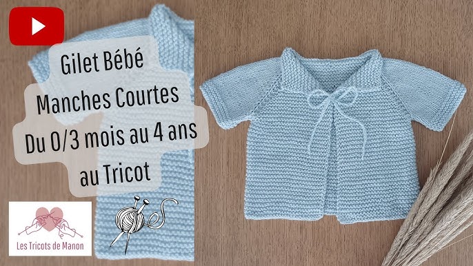 Body bébé de la taille 0/3 mois au 4 ans au Tricot 