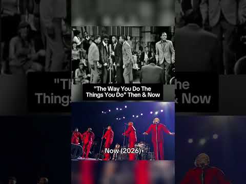 The Temptations Perform “The Way You Do the Things You Do” Across 60 Years 🎶