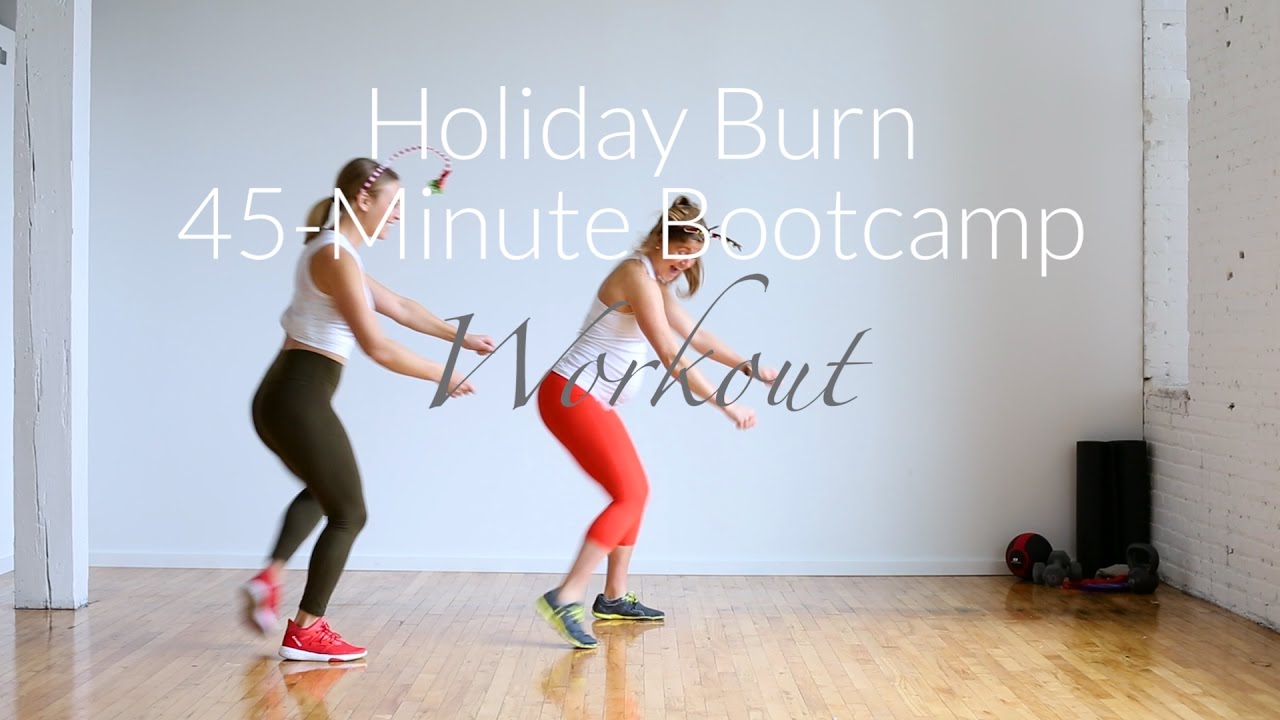 Holiday Hustle 45 Minute Bootcamp Circuit Workout Holiday Hustle 45 Minute Bootcamp Circuit Workout
