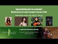 Meadowmount student concert  livestream concert 6