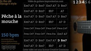Pêche à la mouche (150 bpm) - Gypsy jazz Backing track / Jazz manouche