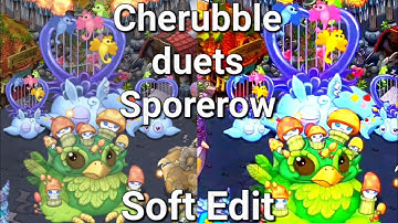 Cherubble duets Sporerow on Mythical island (Soft Edit) - My Singing Monsters