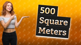 How many plots is 500 square meters?
