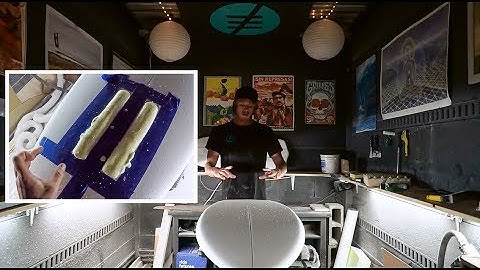 How to install a foil mount in a surfboard