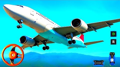 Real Flight Airplane City Pilot Simulator 3D – Boeing Plane Emergency Landing | Android Gameplay