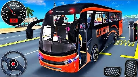 Real Coach Bus Driving 3D - Uphill Bus Drive Simulator 2025 - Android Gameplay