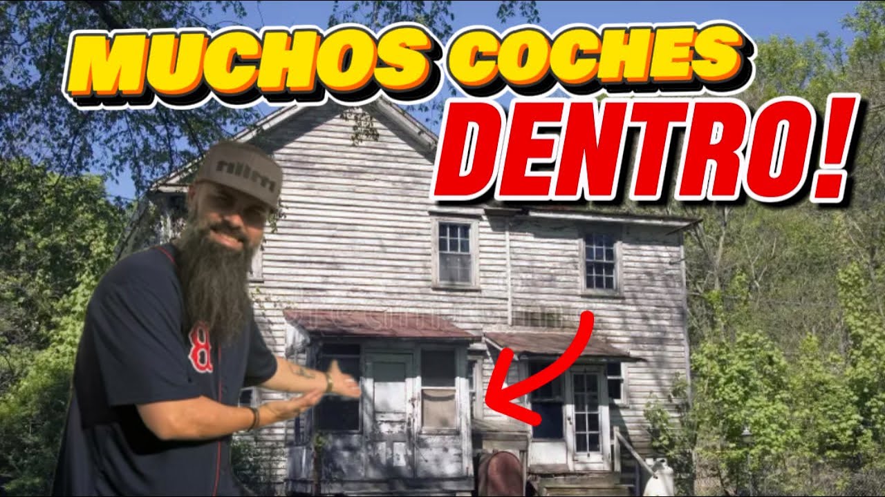 ENTRO en MANSION, con 25 COCHES antiguos🤯 el HALLAZGO de mi VIDA!🏚️