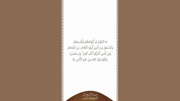 تلاوة في دقيقة | سورة آل عمران | الآية ١٨٦ | الشيخ محمد أيوب