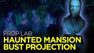 Haunted Mansion Bust Projection