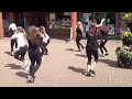 Warrington Flash Mob doing RLWC2013 Dance