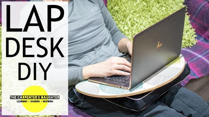 Make Your Own Lap Desk Pillow, No Sewing Required